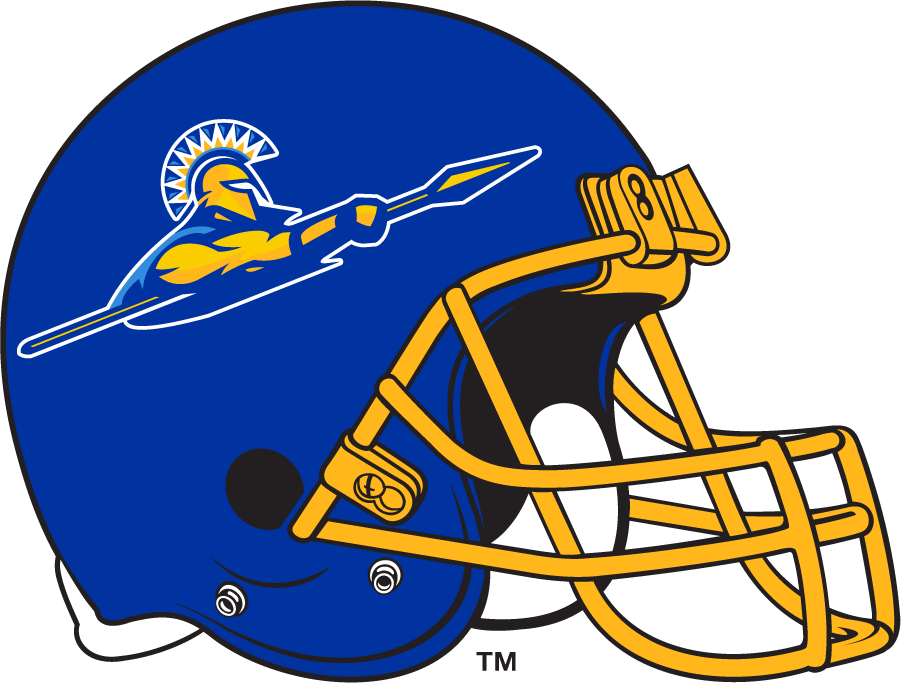 San Jose State Spartans 2010-2014 Helmet Logo diy DTF decal sticker